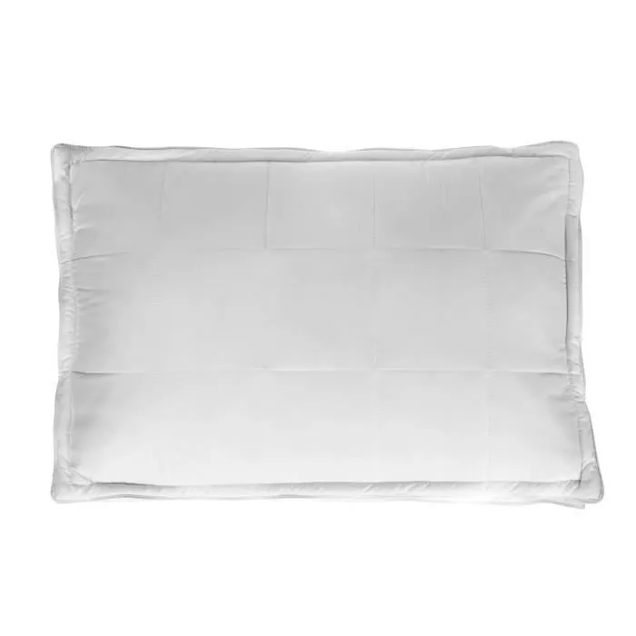 Oreiller en coton bio et fibre de bambou - Antiacarien - Oreiller rectangulaire 42x64 cm-1
