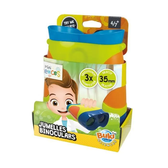 Jumelles Mini Sciences ZGUJA Buki 9001 - Grossissement 3x - Objectif 35mm-0