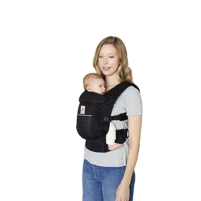 ERGOBABY - Porte bébé Adapt SoftFlex Mesh Noir Onyx-2