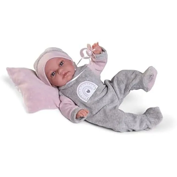 Poupée articulée - ANTONIO JUAN - Baby Clara Posturitas - 34 cm - Encourage la créativité - Multicolore-0