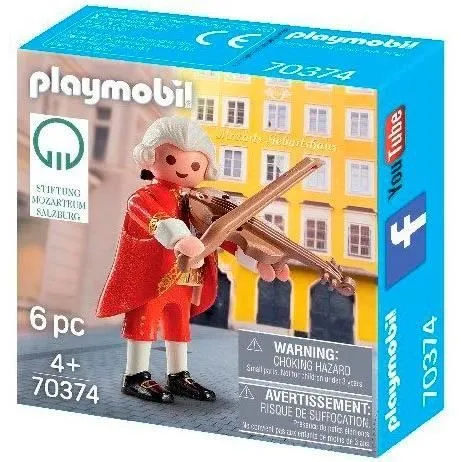 PLAYMOBIL 70374 - WOLFGANG AMADEUS MOZART - COLLECTOR LIMITED EDITION-0