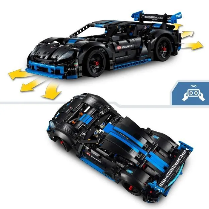 LEGO® Technic 42176 Voiture de course Porsche GT4 e-Performance - Modèle télécommandé-3