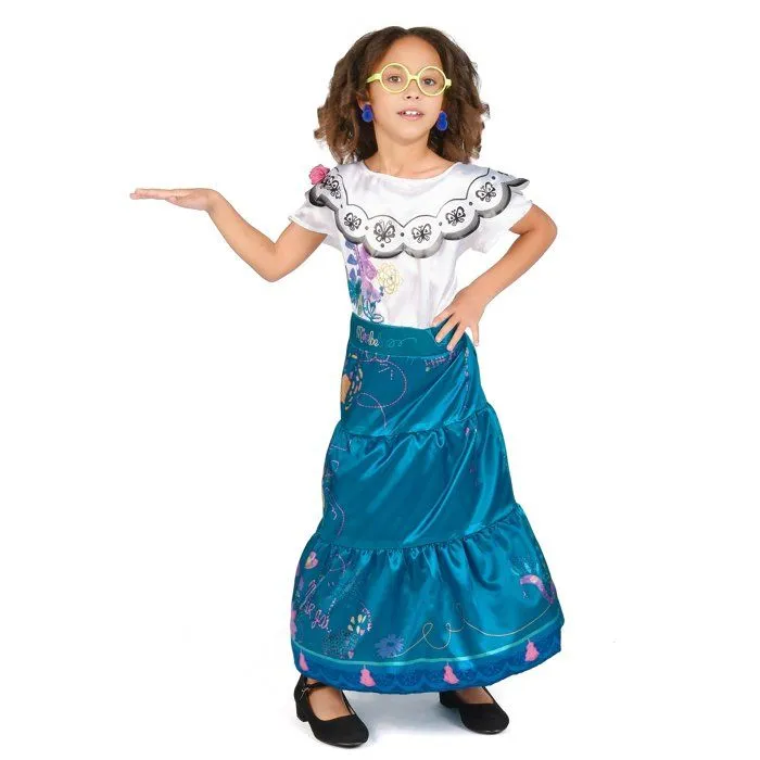 Déguisement Mirabel deluxe Encanto enfant - 5 - 6 ans (109 - 126 cm))-3