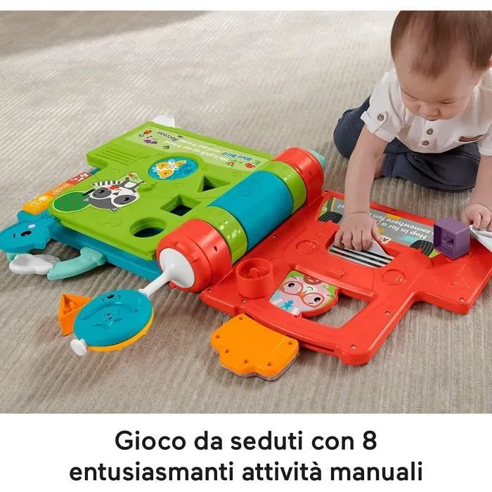 Jouet - FISHER PRICE - HCL05 - Cahier d'activités géant 2 en 1 - 3 niveaux d'apprentissage - Mixte-2