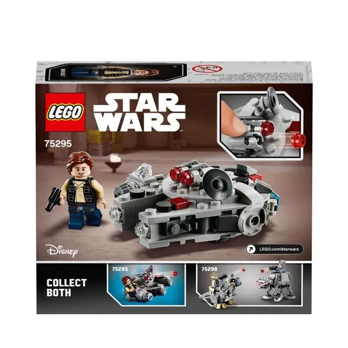 LEGO® Star Wars 75295 Microfighter Faucon Millenium, Jouet de Construction, Minifigurine-4