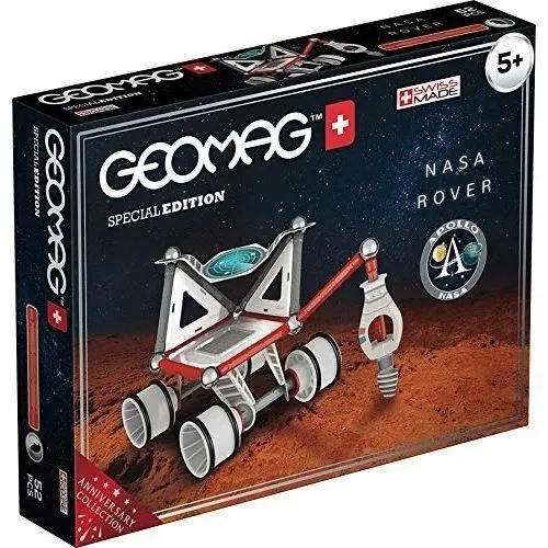Jeu de construction - Geomag - NASA Rover Special edition - 52 pièces - Noir - À partir de 5 ans-0