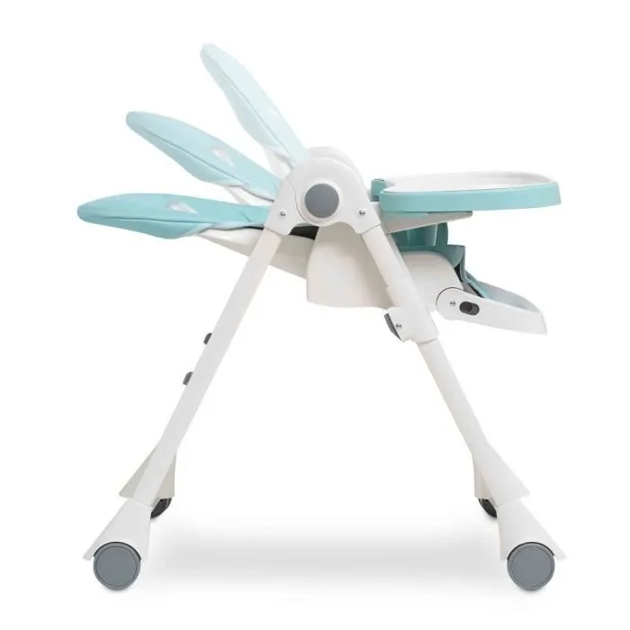 Interbaby - TRONA7-03 - Chaise Haute Plissable Mod. Comfort Eat Vert-2