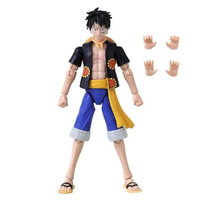 Figurine Anime Heroes - Bandai - One Piece - Luffy (Dressrosa) - 17 cm-1