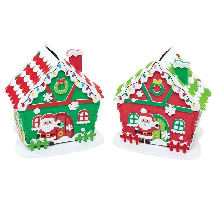 Baker ross - FX281 - Atelier du Pere Noel a Construire - Lot de 2, Jouet de Construction Enfant ()-3