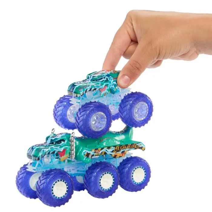 Hot Wheels-Gros Camion Monster Trucks Power Smashers-Coffret HYJ29-3