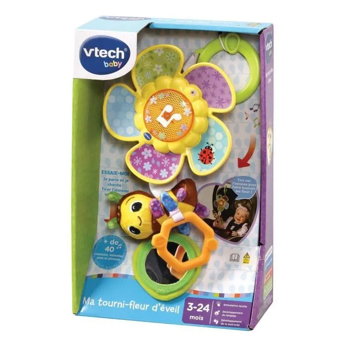 VTECH BABY - Ma Tourni Fleur d'Eveil-4