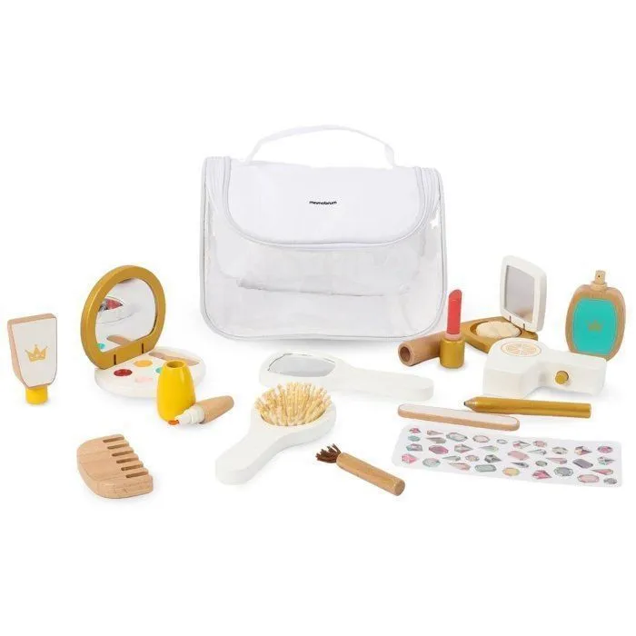 Maquillage Enfant - Mamabrum - Trousse avec 15 Accessoires bois - Écologique - Jeux D'imitation,  Jouet en Bois-3
