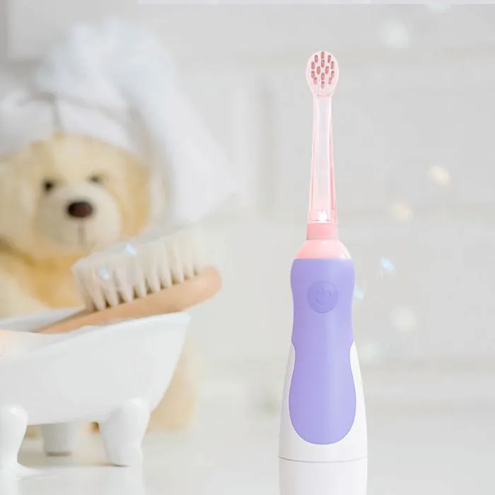 Brosse à dents Sonique Smart Timer Lilas Les Babygators - 0-5 ans-2
