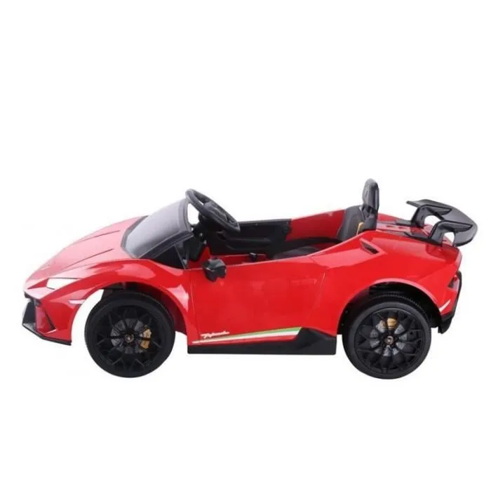Voiture électrique 12V Lamborghini Huracan Rouge - Pack Luxe-1