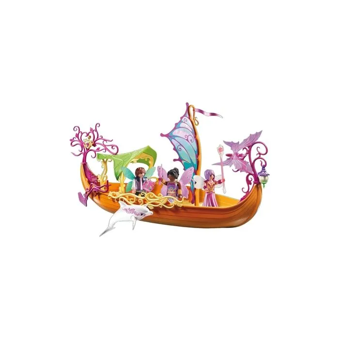 Playmobil Fairies Bateau romantique des fées-1
