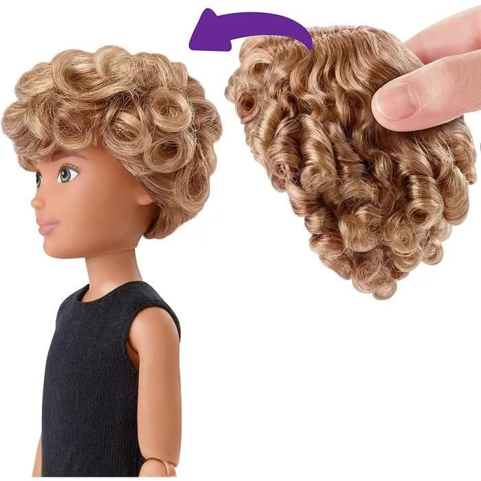 Poupée à Personnaliser aux cheveux blonds frisés - Creatable World - 30 cm - MATTEL-4