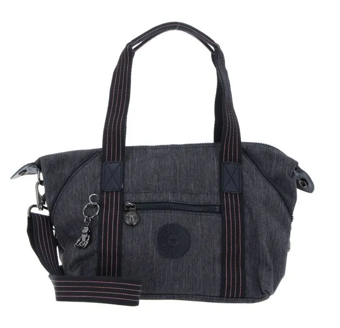 Sac à main - Kipling - Art Mini - Bleu (Active Denim) - 100% polyamide - Bandoulière ajustable-0