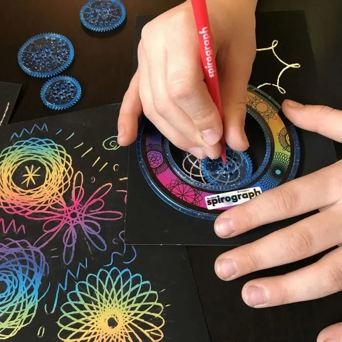 Multicolore et Pailleté - SPIROGRAPH-2