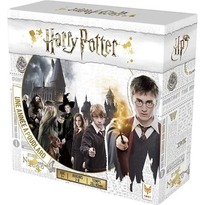 HARRY POTTER Une année à Poudlard - Jeu de société-0