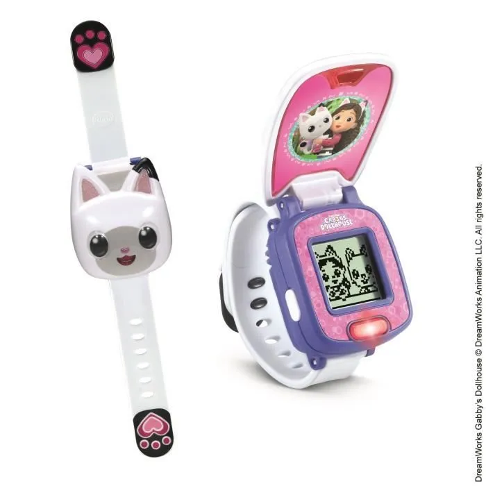 VTECH GABBY ET LA MAISON MAGIQUE - MONTRE-JEU INTERACTIVE DE PANDY PATTES-0