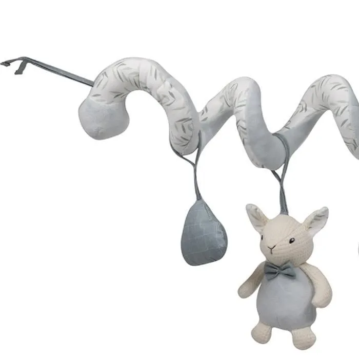 Spirale d'activités esprit nature Blanc 15 cm-1
