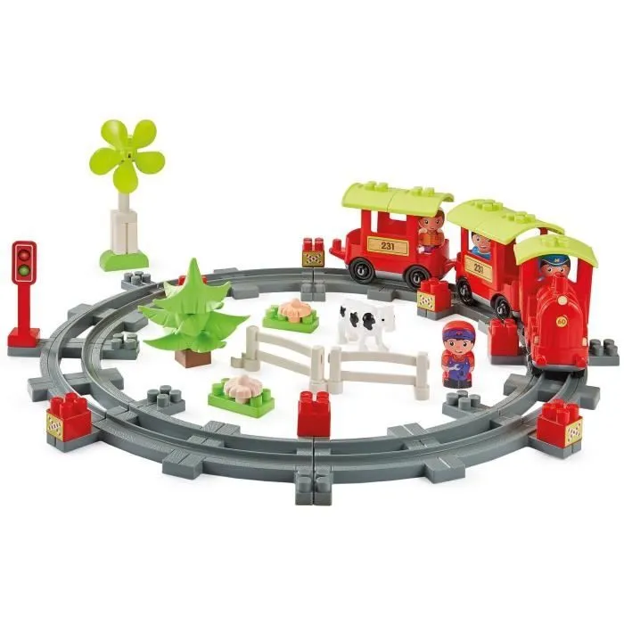 ECOIFFIER 2982 Abrick - Train de campagne - Tchou Tchou-0