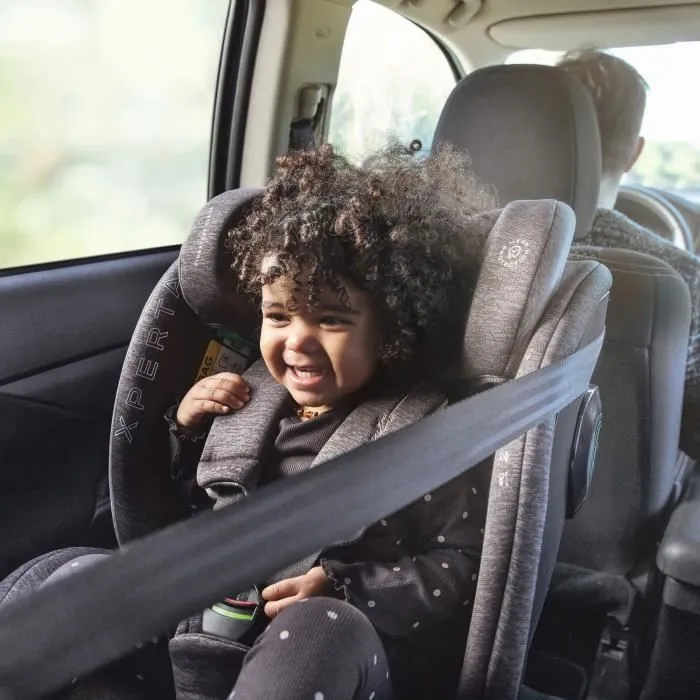 Siège auto - BABYAUTO - XPERTA BLACK LINE - De la naissance à 12 ans - 0-36 kg - I-Size - ISOFIX - Pivotant 360° - ECE R129-5