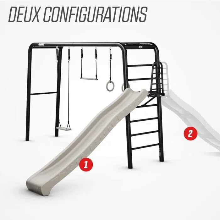 Plateforme et toboggan pour BERG PlayBase-4