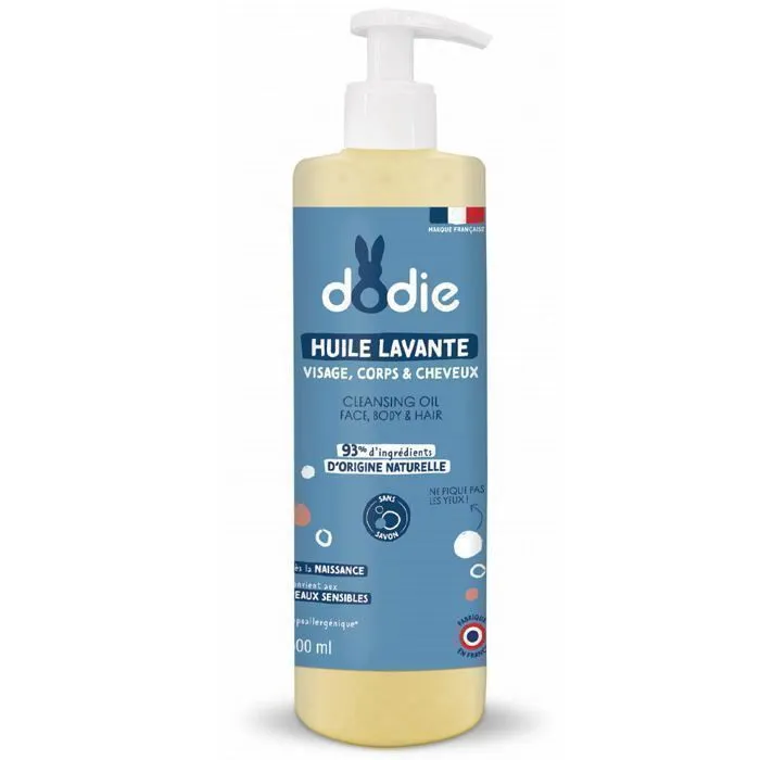 Huile lavante - DODIE - 500ML - 3 en 1 - Sans savon - Bio-2