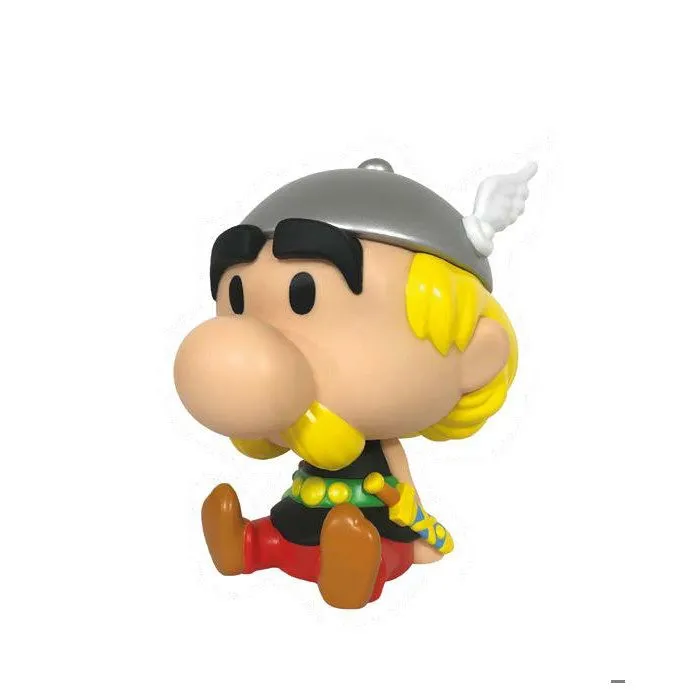 Tirelire Chibi - Plastoy - Nouvelle Edition - Multicolore - Gris - Rond-0