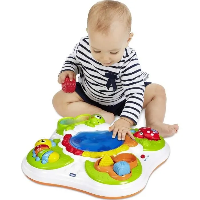 Table d'activités sensorielles - CHICCO - Jouets d'éveil - 5 zones d'activités-3