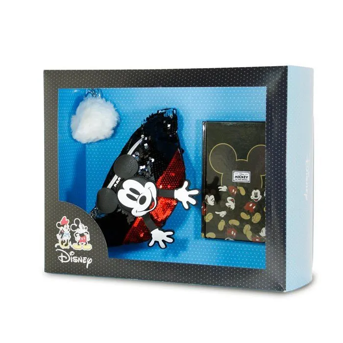Pack avec Sac Banane + Complém - Disney Mickey Mouse Shy - Rouge - Taille Unique-0