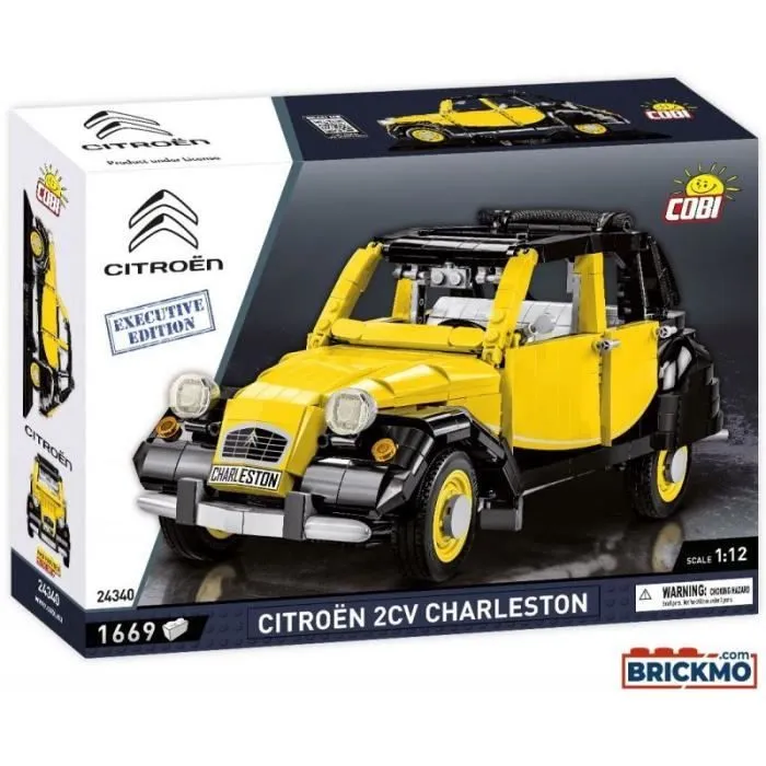 Maquette - CITROEN - 2CV CHARLESTON E.E - 1630 PCS - Échelle 1/12 - Intérieur-0