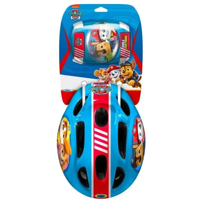Set casque et coudières/genouillères - 50/56 cm - PAT PATROUILLE - PA450507-2