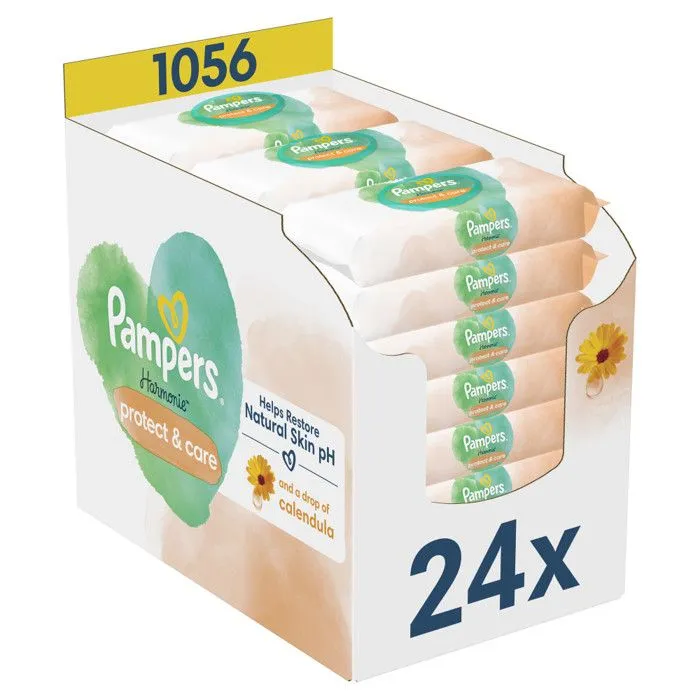 24x44 Lingettes Harmonie Protect & Care - Pampers-0