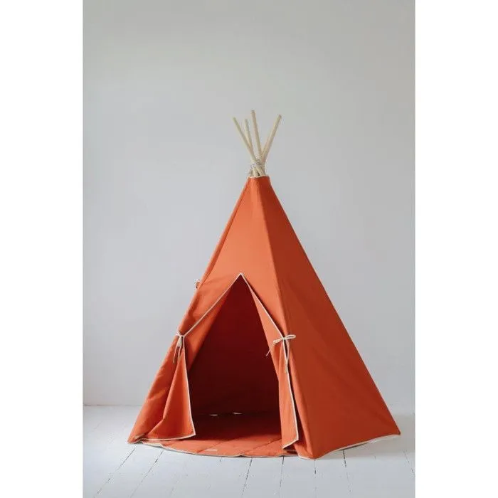 Ensemble tipi et tapis enfant Moi Mili "Renard roux" - renard roux - TU-1