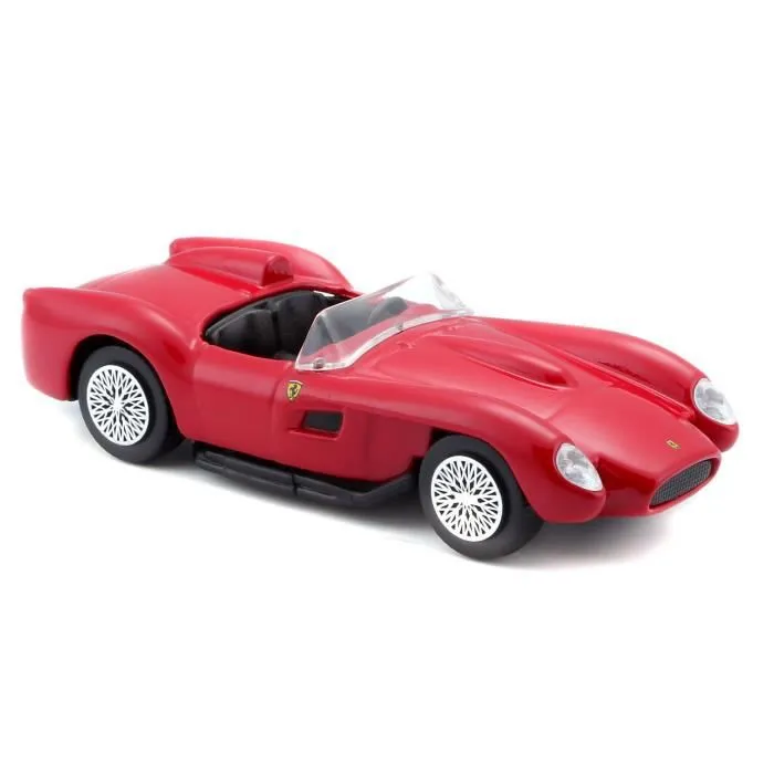 Voiture miniature - BBURAGO - Ferrari Testarossa - Rouge et noir - Pour enfant à partir de 3 ans-1
