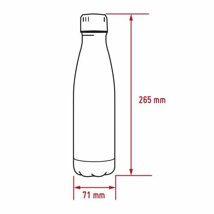 Lunch box - boite a repas Nerthus - FIH 905 - Bouteille double paroi-1