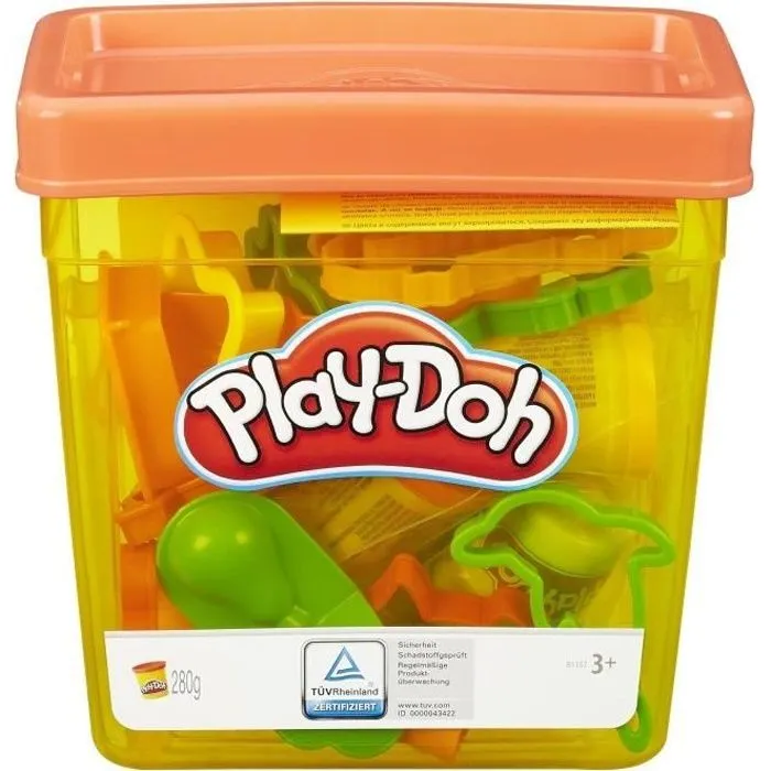 PLAY-DOH - Boite Créativité - Pâte à Modeler - Mixte - 3 ans - Extrudeur et emporte-pièces-0