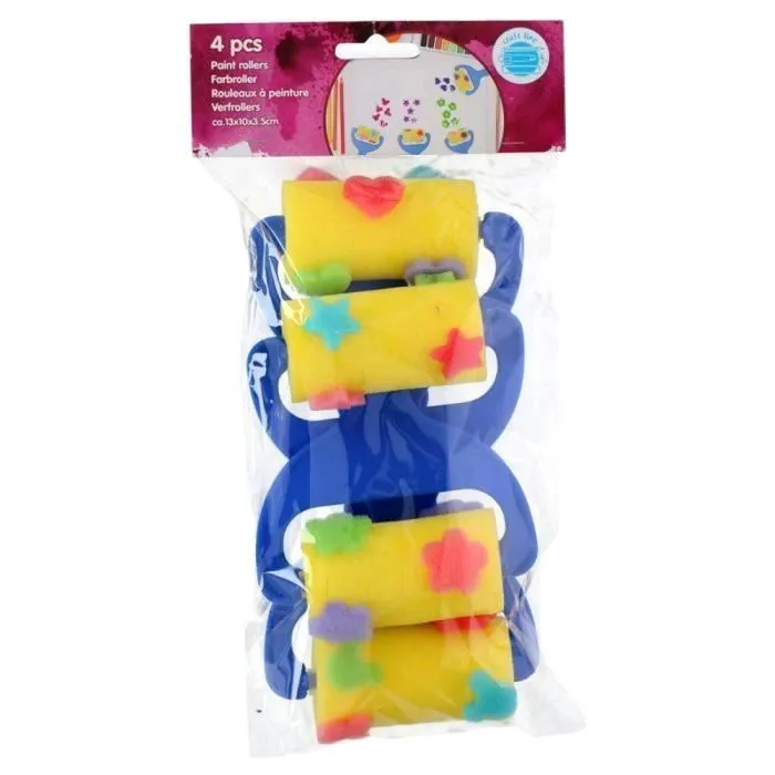 Rouleau peinture x2 eponge motif enfant GUIZMAX-1