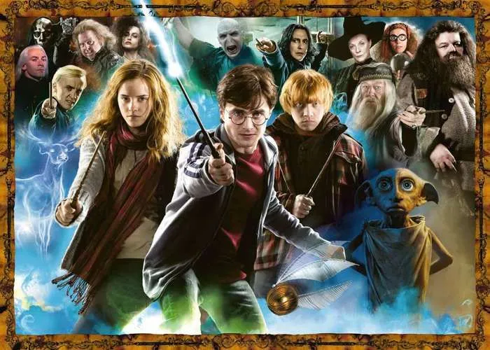 Puzzle Harry Potter 1000 pièces - Ravensburger - Humains, personnages et célébrités - Mixte - Dès 12 ans-2