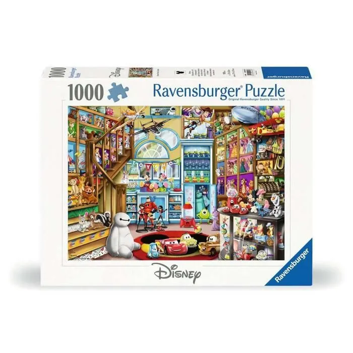 Puzzle 1000 pièces Ravensburger Disney Le magasin de jouets-1