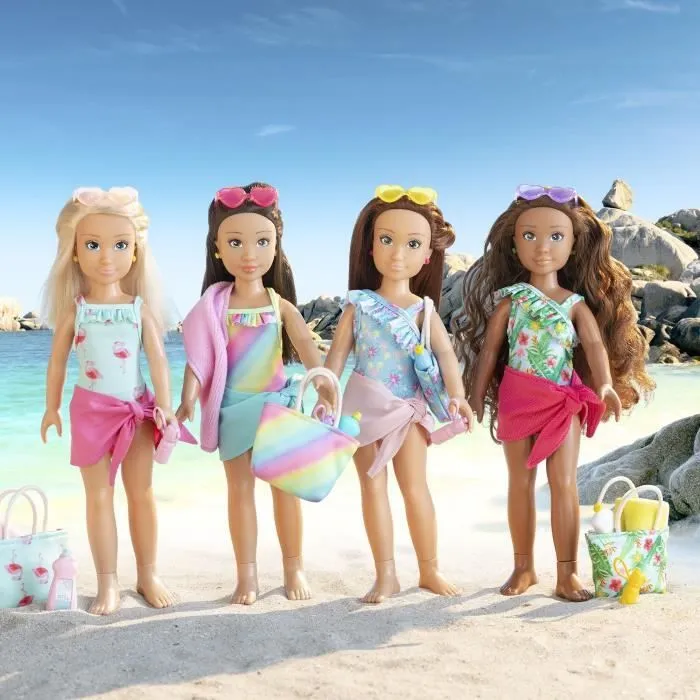 Coffret Zoé à la plage - COROLLE GIRLS - Poupée mannequin - 5 accessoires - 28 cm - Dès 4 ans-2