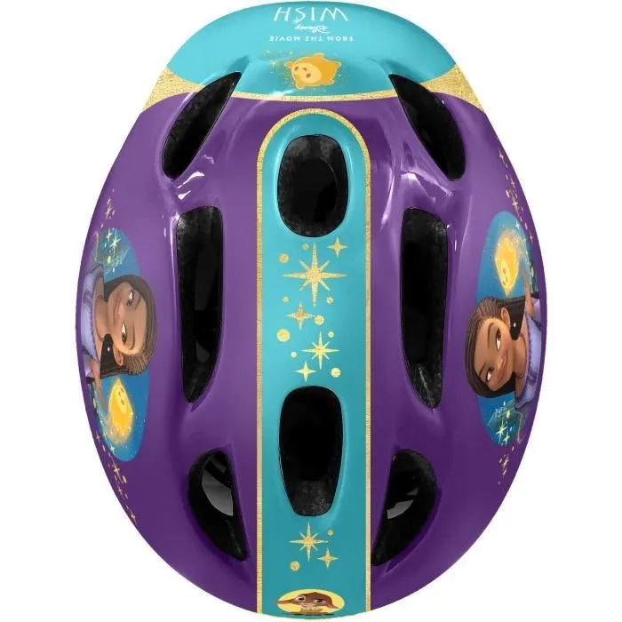 Casque de sport - DISNEY - WISH - Taille S - Tour de tête réglable 53/56cm - Aérations et mousses internes pour plus de confort-1