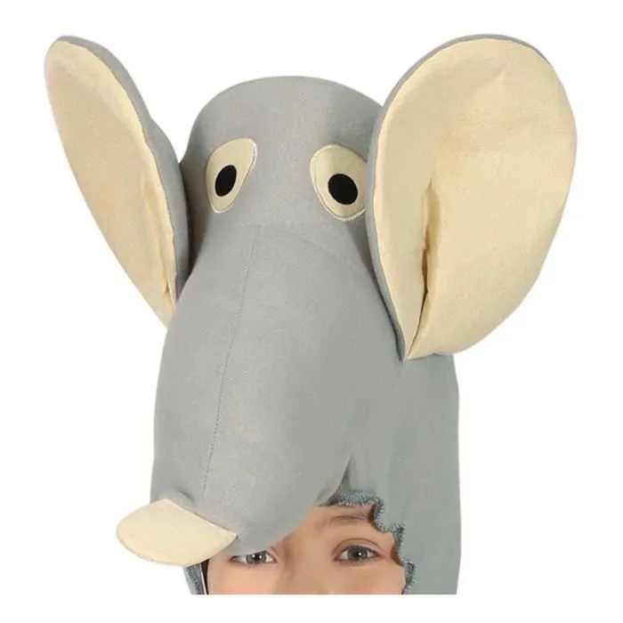 Guirca Déguisement souris grise avec chapeau enfant (7-9 ans)-3