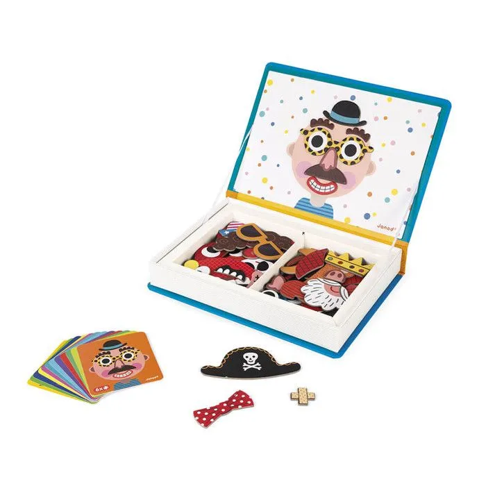 Magnéti'Book Crazy Faces Garçon, 70 Magnets-2