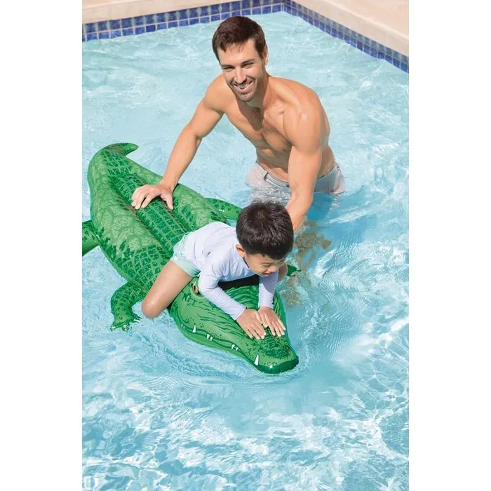 Crocodile Gonflable - INTEX - V0200217 - Vinyle - 2 chambres d'air - 168 x 86 cm-5