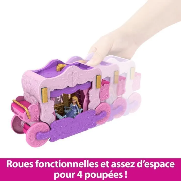 Calèche et Château - Mattel Disney Princesses Coffret avec poupée Aurore HWX17-4