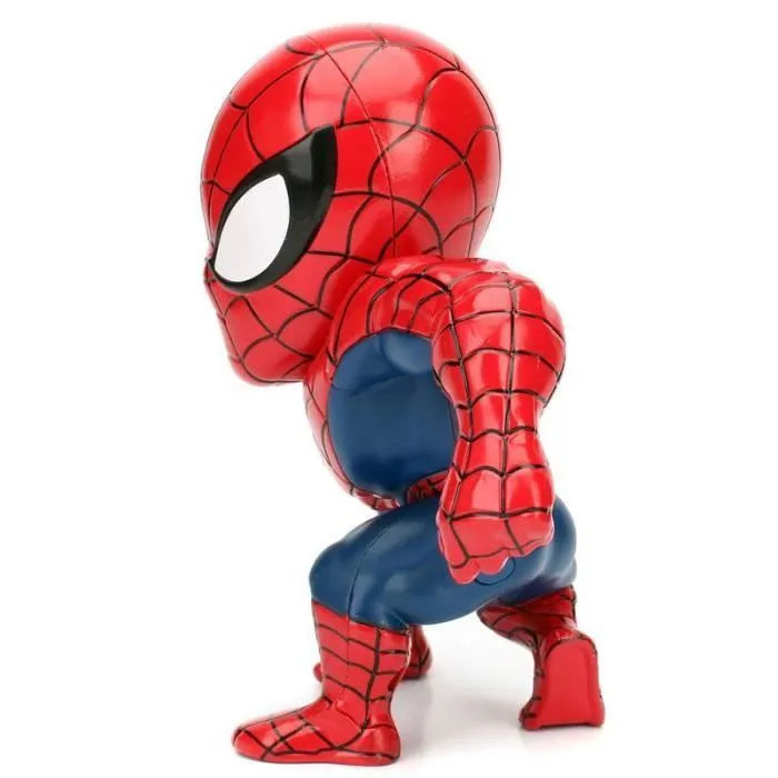 Figurine Spiderman en métal 15cm - SIMBA.DICKIE.GROUP - Metals - Blanc Noir - A partir de 8 ans-2