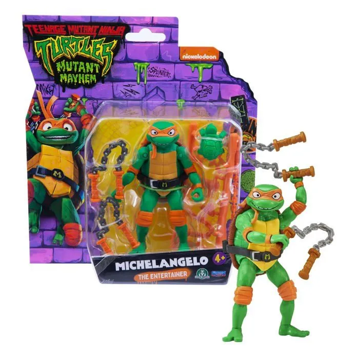 Figurine miniature - personnage miniature Ninja turtles - TU805400-0